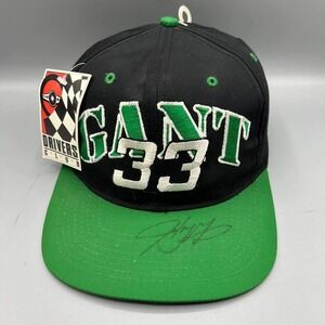 Vintage Harry Gant #33 Racing Nascar Hat Men Competitor Snap Back Cap Signature